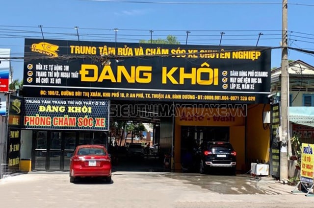 Lựa chọn tiệm rửa xe Bình Dương uy tín, chất lượng