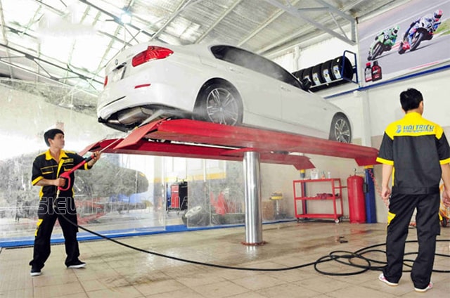 rửa xe tại gia lai chuyên nghiệp