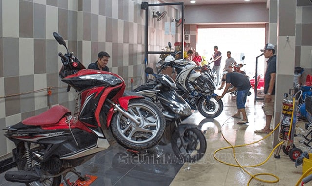 rửa xe máy vũng tàu
