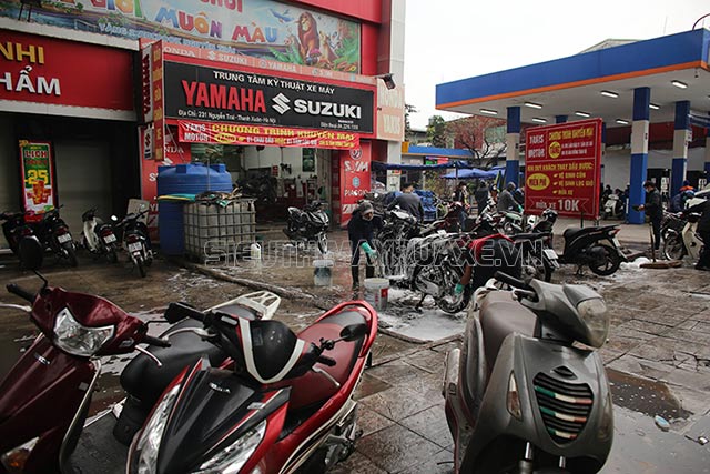 rửa xe ngày tết giá bao nhiêu