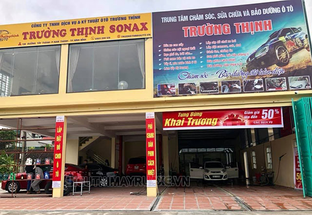 rửa xe ninh bình