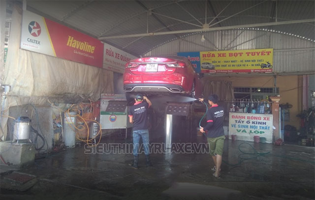 rửa xe ô tô quảng ngãi