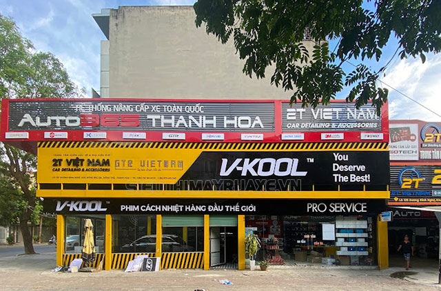 rửa xe ô tô thanh hoá 