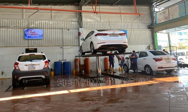 rửa xe ô tô trà vinh