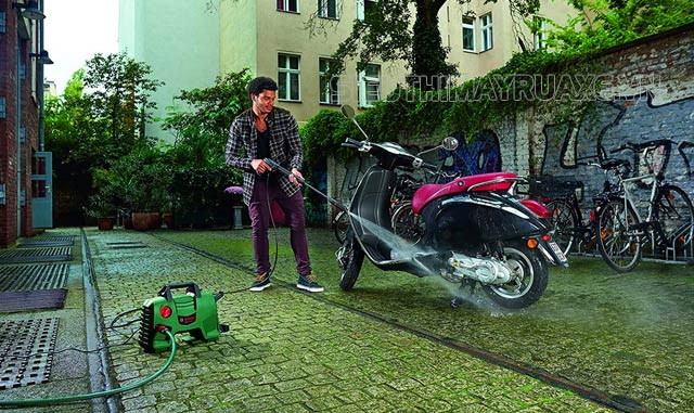 rửa xe tay ga đúng cách