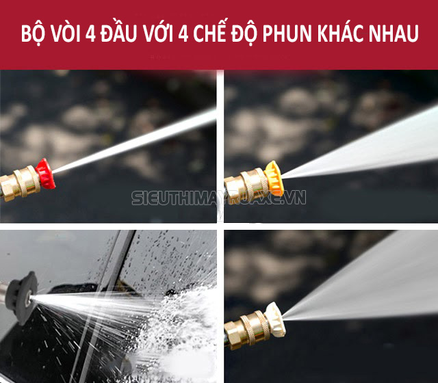 sử dụng máy xịt rửa xe Palada 2900-9.0HP