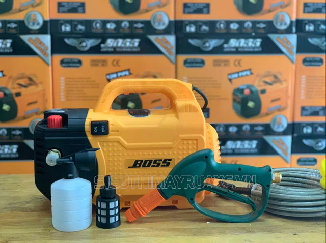 Lưu ý cần nắm khi sử dụng máy bơm rửa xe Boss