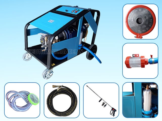Lưu ý khi lắp ráp và sử dụng máy bơm rửa xe Palada HM 5027