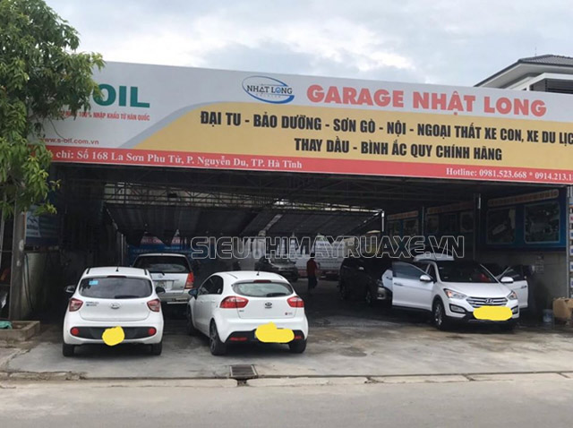 sử dụng máy rửa xe hà tĩnh