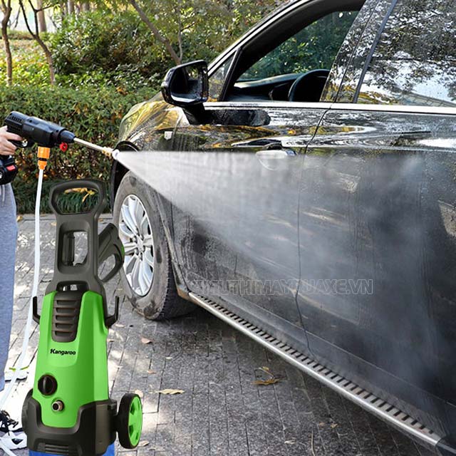 sử dụng máy rửa xe Kangaroo