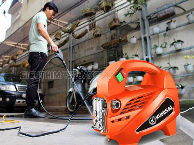 Một số vấn đề cần lưu ý khi sử dụng máy rửa xe Kumisai KMS 1600