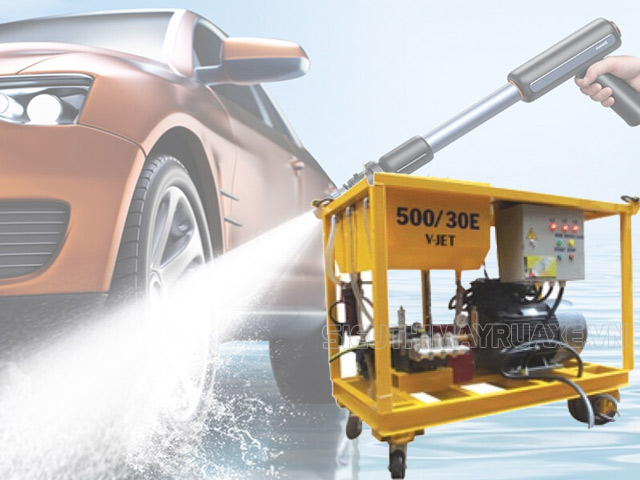 Những vấn đề cần lưu ý khi sử dụng máy rửa xe V-Jet 500/3