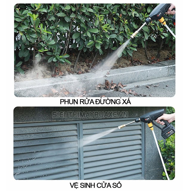 sử dụng máy rửa xe yamasu