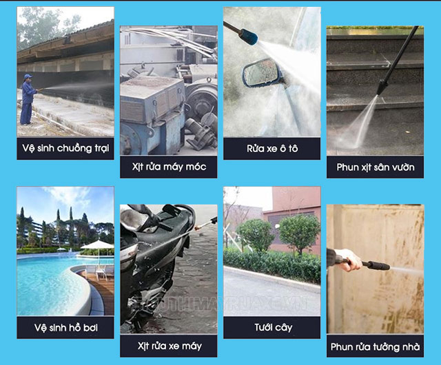thiết bị máy rửa xe eurox