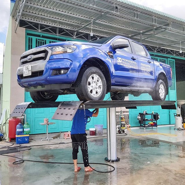 thiết bị rửa xe ô tô bến tre