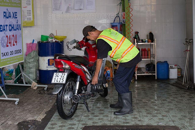 thời gian rửa xe thông minh vietwash