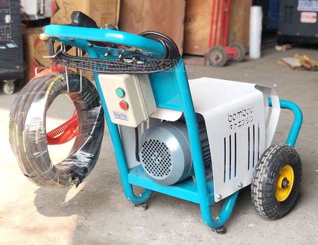 Máy rửa xe thương hiệu Bambo cung cấp khả năng làm việc vô cùng ổn định