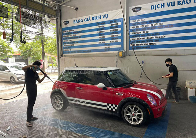 tiệm rửa xe kon tum