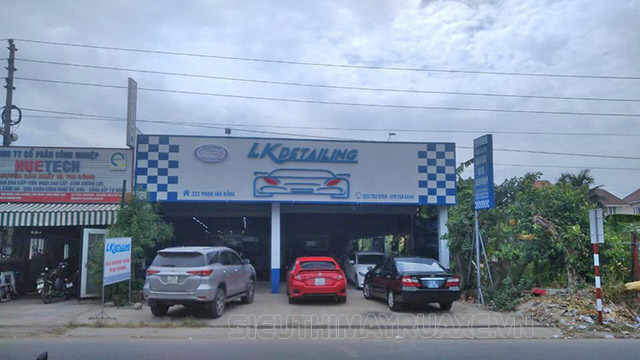 tiệm rửa xe ô tô huế