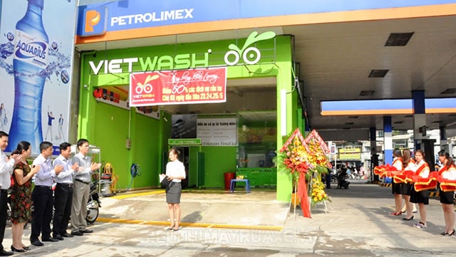 tiệm rửa xe thông minh vietwash