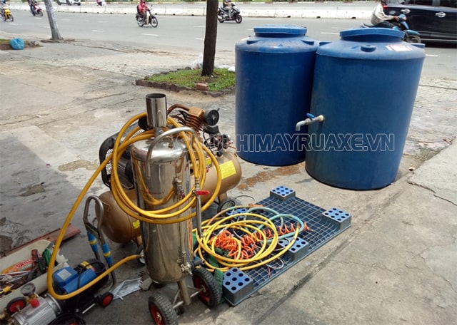 tìm mua máy rửa xe cũ