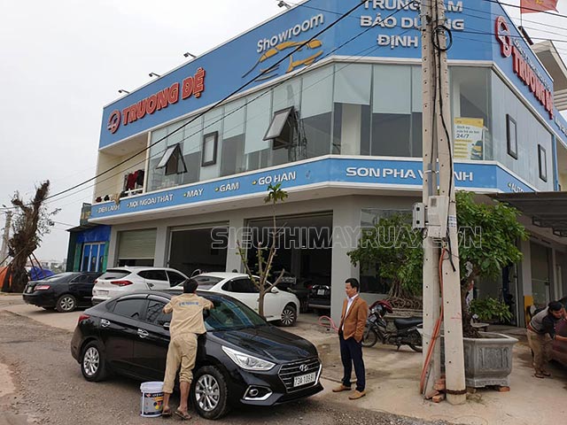 trung tâm rửa xe quảng bình