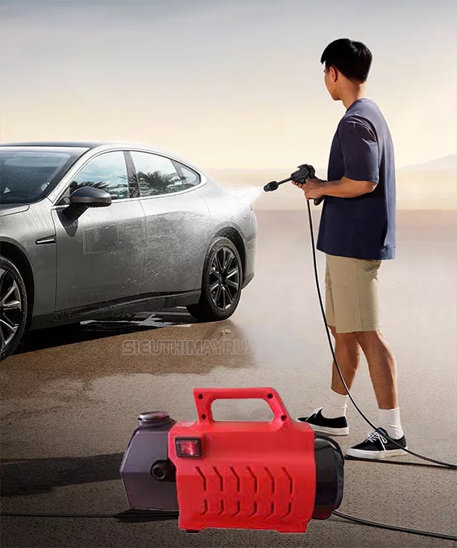 Máy rửa xe 1000W có thể ứng dụng cho những công việc gì?