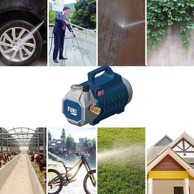 Thiết bị máy rửa xe 2500W có nhiều ưu điểm và được ứng dụng nhiều trong đời sống