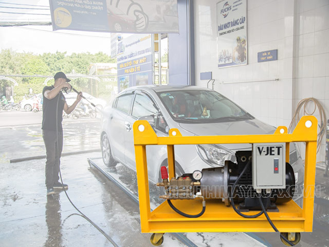 Các ưu điểm nổi bật của máy rửa xe cao áp V-Jet 350/15 khiến người dùng yêu thích