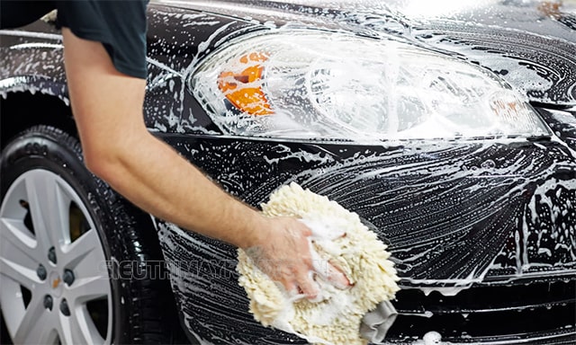 Cách vệ sinh xe với nước rửa xe Sumo đúng cách