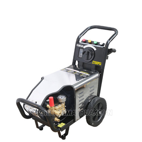 Máy rửa xe Kumisai tự động ngắt KMS 150/3