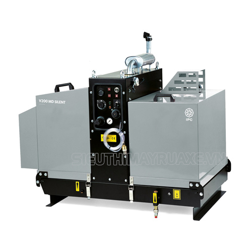 Máy rửa xe chuyên dụng hơi nước nóng IPC V200 MD SIL-H 2015 PiD (Động cơ Diesel)