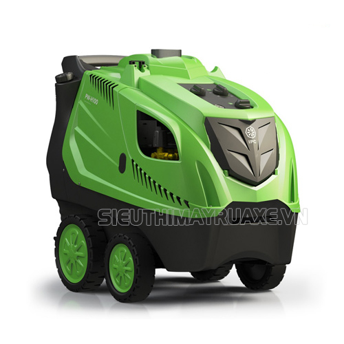 Máy rửa xe nước nóng áp lực cao IPC PW-H100/4 D2515P T (4 bánh)